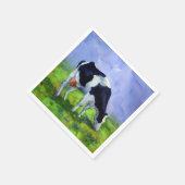 Serviette En Papier Holstein Vache Laitière, Agriculteur, Cattleman, P (Coin)