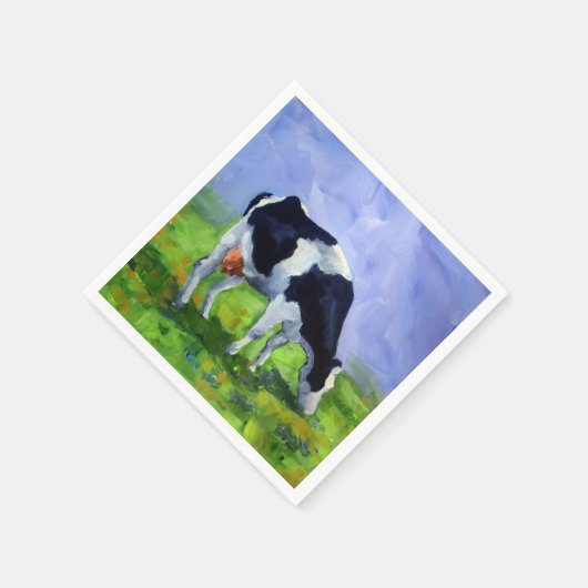 Serviette En Papier Holstein Vache Laitière, Agriculteur, Cattleman, P (Coin)