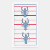 Serviette En Papier Homard Topiary Ginger Jarres Papier Serviettes d'h (Devant)