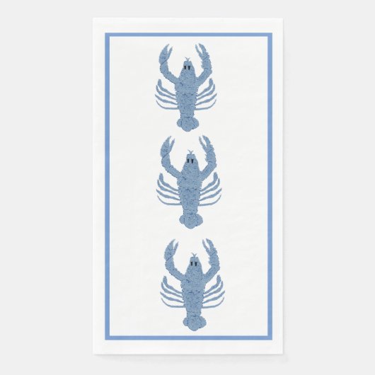 Serviette En Papier Homard Topiary Ginger Jarres Papier Serviettes d'h (Devant)