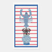 Serviette En Papier Homard Topiary Ginger Jarres Papier Serviettes d'h (Devant)