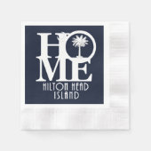 Serviette En Papier HOME Hilton Head Island (Devant)