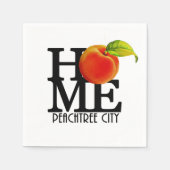 Serviette En Papier HOME Peachtree City Géorgie (Devant)