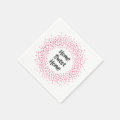 Serviette En Papier Home Sweet Home (Coin)