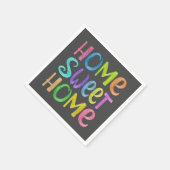 Serviette En Papier Home Sweet Home (Coin)