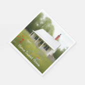 Serviette En Papier Home Sweet Home Ménage domestique (Coin)