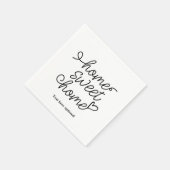 Serviette En Papier home sweet home, Papier Plaque serviettes (Coin)