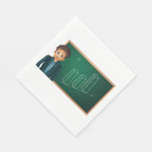 Serviette En Papier Homme d'affaires présentant des serviettes en papi (Coin)