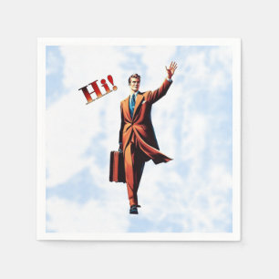 Serviette En Papier Homme de voyage