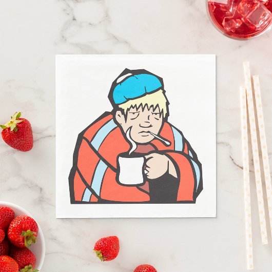 Serviette En Papier Homme malade