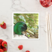 Serviette En Papier Homme Mallard Duck Napkin (En situation)