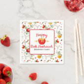 Serviette En Papier Honey Apple Juif Happy Rosh Hashanah (En situation)