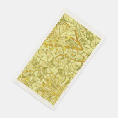 Serviette En Papier Honeysuckel Yellow par William Morris (Coin)