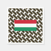 SERVIETTE EN PAPIER HONGRIE (Devant)