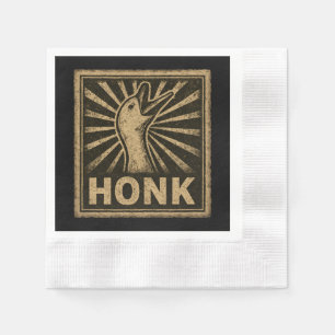 Serviette En Papier Honk Goose Funny Duck Chicken Mème