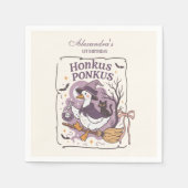 Serviette En Papier Honkus Ponkus Spooky Goose Halloween (Devant)