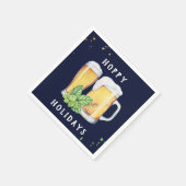 Serviette En Papier Hoppy Holidays Papier Personnalisé Napkins (Coin)