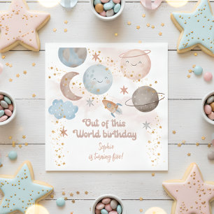 Serviette En Papier Hors de ce monde l'anniversaire de enfant d'aventu