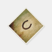Serviette En Papier Horseshoe (Coin)