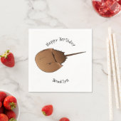 Serviette En Papier Horseshoe crab (En situation)