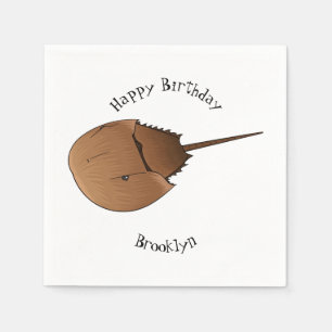 Serviette En Papier Horseshoe crab