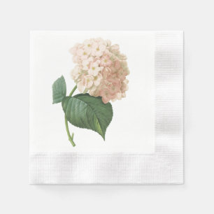 Serviette En Papier hortensia(Hydrangea sp.) par Redouté