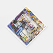 Serviette En Papier Hot Dog God, New York City (Coin)