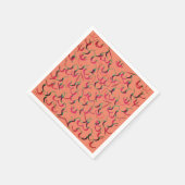 Serviette En Papier Hot Pepper (Coin)