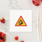 Serviette En Papier Hot pepper danger (En situation)