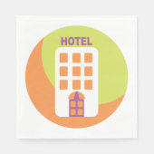 Serviette En Papier Hotel Icon Napkins (Devant)
