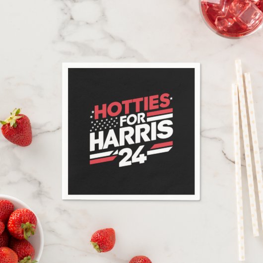 Serviette En Papier Hotties For Harris 24 (En situation)