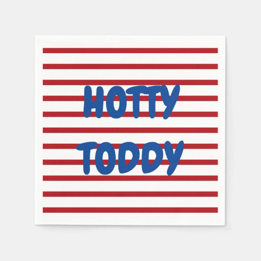 Serviette En Papier Hotty Toddy Events (Devant)