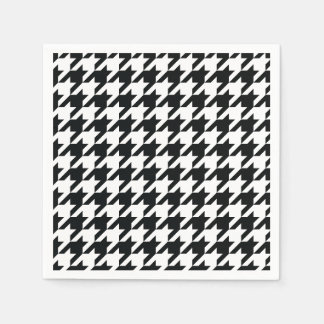 Serviette En Papier Houndstooth