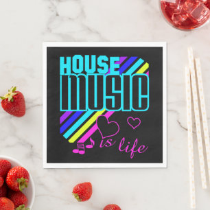 Serviette En Papier House Music
