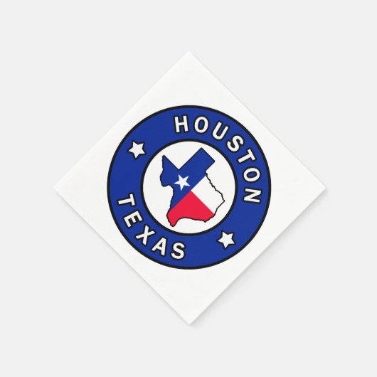 Serviette En Papier Houston Texas (Coin)