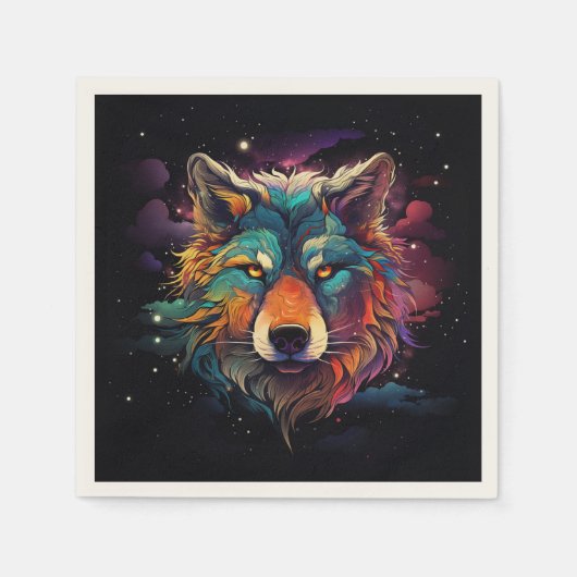 Serviette En Papier Howl cosmique (Devant)