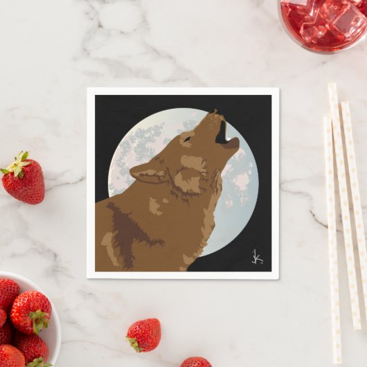 Serviette En Papier Howl (homonymie) (En situation)