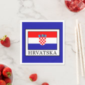 Serviette En Papier Hrvatska (En situation)