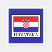 Serviette En Papier Hrvatska (Devant)