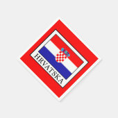 Serviette En Papier Hrvatska (Coin)