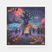 Serviette En Papier https://www.zazzle.com/halloween_paper_napkin-2563 (Devant)