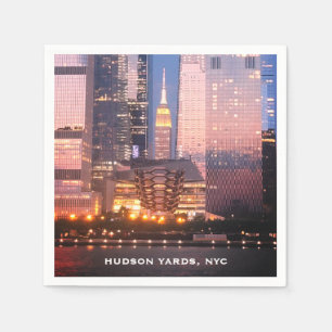 Serviette En Papier Hudson Yards (navire) Empire State Building, New Y