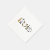 Serviette En Papier Huggies et Chuggies (Coin)