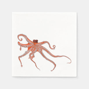 Serviette En Papier Hugues de poulpe