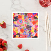 Serviette En Papier Huiles de fleurs (En situation)