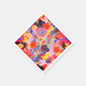 Serviette En Papier Huiles de fleurs (Coin)
