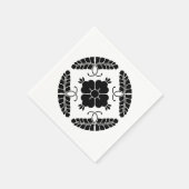 Serviette En Papier Huit glycines (Coin)