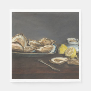 Serviette En Papier Huîtres (par Edouard Manet)