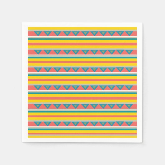 Serviette En Papier Humeur africaine II (Devant)