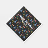 Serviette En Papier Humeur de printemps lunaire (Coin)